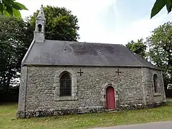 Vue générale de la chapelle de Notre-Dame de Poulran.