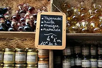 Produits du terroir à Vaison-la-Romaine
