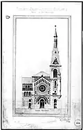 Projet de façade avenue Ledru-Rollin en 1900.