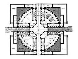 Projet de maison de campagne - Plan.
