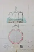 Projet de kiosque à musique pour le parc de la Pépinière.