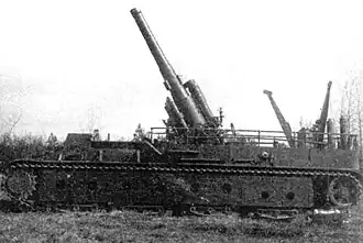 Prototype du SU-14-1 en 1936.