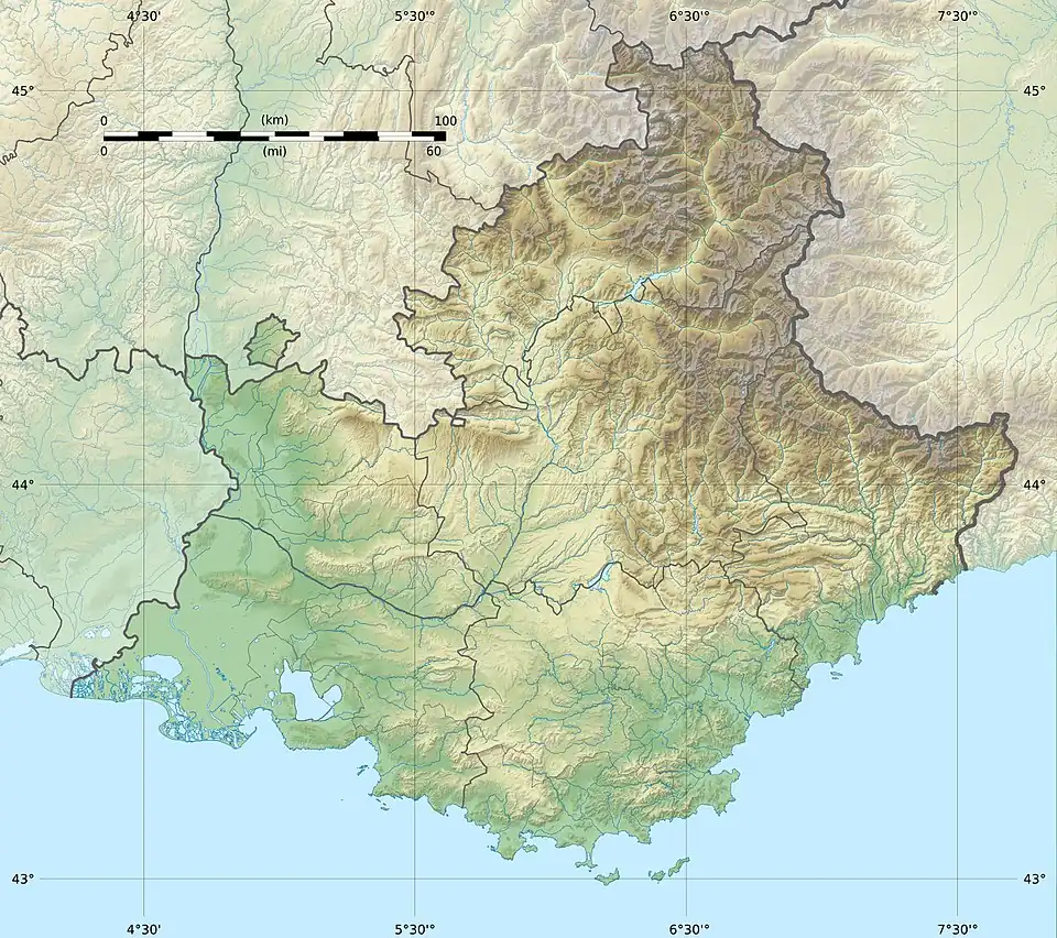 (Voir situation sur carte : Provence-Alpes-Côte d'Azur)