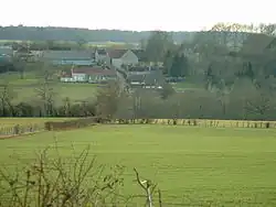 Vue du hameau de Marcilly