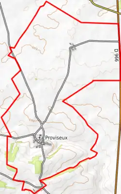 Carte topographique