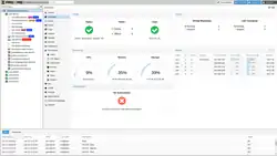 Description de l'image Proxmox-VE-8-0-Cluster-Summary.png.