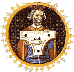Psaltérion du XIVe siècle, tiré du livre De Arythmetica, De Musica de Boèce