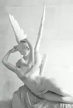 Psyché ranimée par le baiser de l'AmourAntonio Canova, 1793
