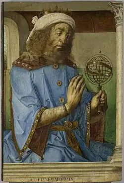 Ptolémée avec une sphère armillaire, vers 1476, musée du Louvre