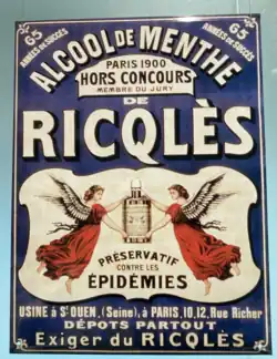 pub Ricqlès 1900