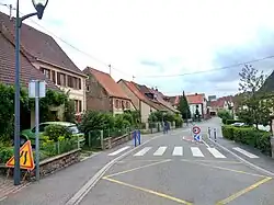 La rue principale.