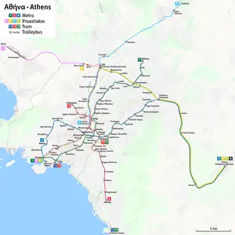 Image illustrative de l’article Métro d'Athènes