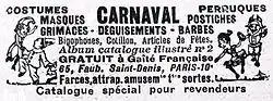 Un magasin parisien vante ses bigophones dans L'Ouest-Éclair en 1923.
