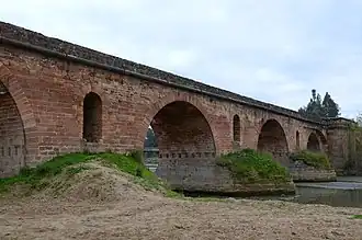 Vue du pont en 2016.
