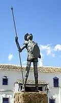 Photo de la Statue de Miguel de Cervantes Statue de Don Quichotte