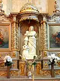 Tabernacle et corps central.