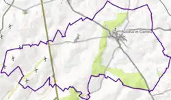 Carte topographique