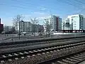Bâtiments proches de la gare.