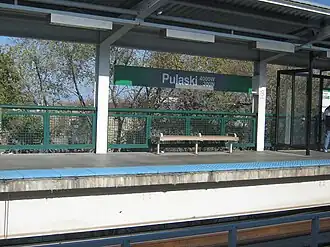 La station Pulaski