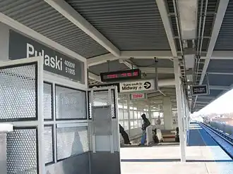 Image illustrative de l’article Pulaski (ligne orange du métro de Chicago)