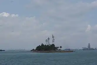 Vue de l'île