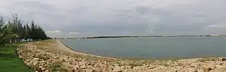 Vue de l'île