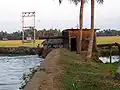 Station de pompage pour l'eau des rizières