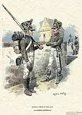 Pupilles de la garde en 1813.