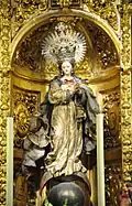 La statue de la Pura y Limpia Concepción del barrio del Arenal