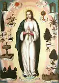 La très pure jeune fille, XVIe&nbsp;siècle, église paroissiale de La très pure jeune fille et Saint Pierre Apôtre de Benissa.
