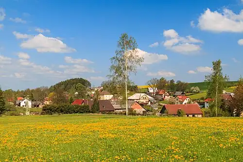 Vue du village.