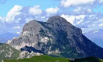 Vue depuis le sud.