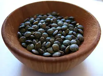 Image illustrative de l’article Lentille verte du Puy