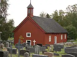 Ancienne église de Pyhämaa&nbsp;(fi).