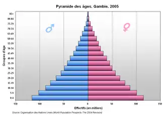Image illustrative de l’article Démographie de la Gambie