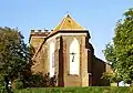 L'église de la Nativité de Marie (vue extérieure).