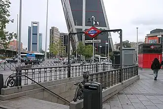 Image illustrative de l’article Plaza de Castilla (métro de Madrid)