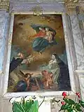 La donation du Rosaire (copie par Félix Barret d'un tableau de François Valentin)