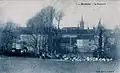 Quéven : la Brasserie en 1929 (carte postale).