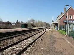 La gare.
