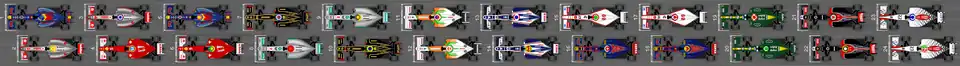 Schéma de la grille de qualification du Grand Prix d'Italie 2011