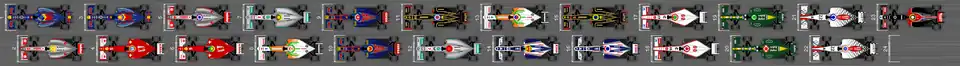 Schéma de la grille de qualification du Grand Prix d'Inde 2011
