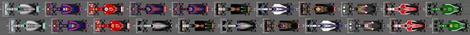 Schéma de la grille de qualification du Grand Prix de Monaco 2014