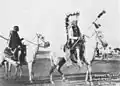 Quanah Parker à cheval