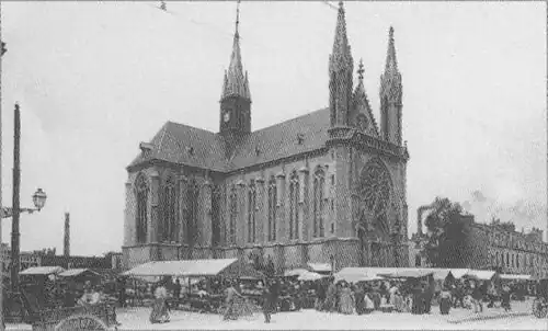 Vue depuis la place Saint-Thomas en 1912.