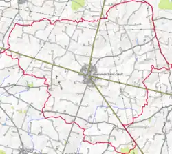 Carte topographique