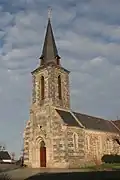 L'église Saint-François-de-Sales : le clocher.