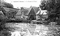 Quelneuc ː le moulin de la Fosse vers 1930 (carte postale).