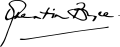 Signature de Dame Quentin Bryce