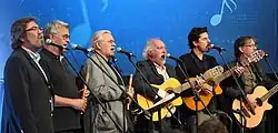 De gauche à droite: Ruben Escudero, Fernando Carrasco, Eduardo Carrasco, Ricardo Venegas, Ismael Oddo... photographié ici en 2017.